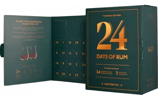 calendrier de l'avent rhum 2022 24 days of rum
